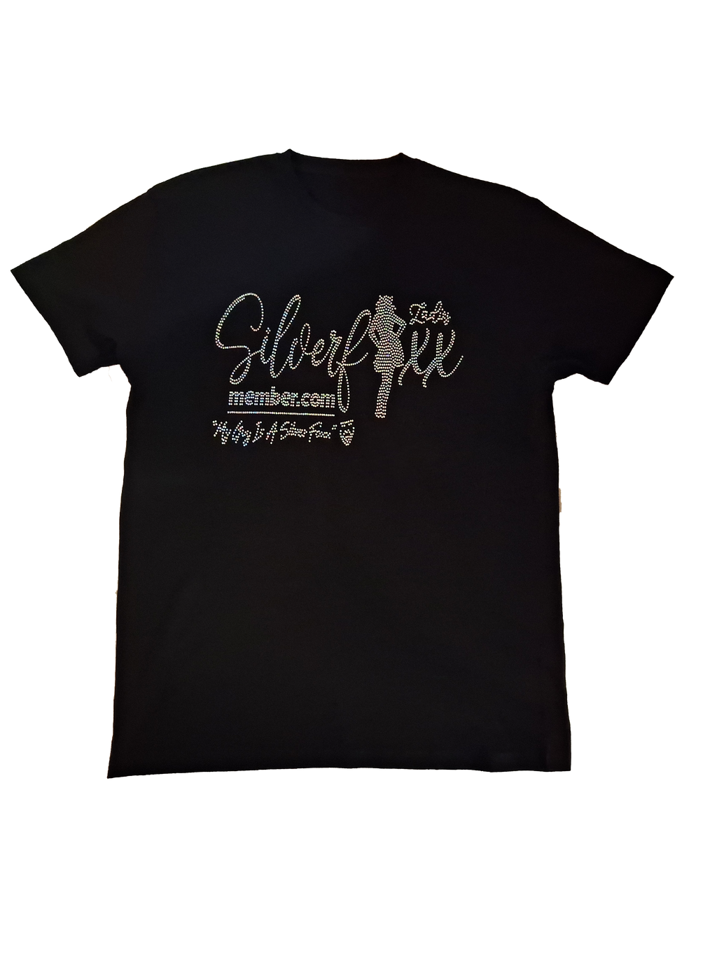 Silver Foxx Member - "Rhinestone" Ladies T-shirt